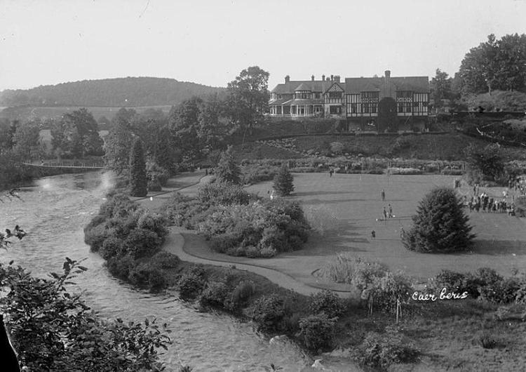 Caer Beris Manor House B&B Builth Wells Eksteriør bilde